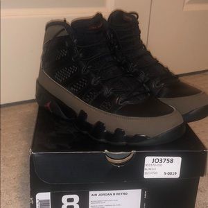 Air Jordan 9 Retro “Olive” sz 8